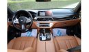 BMW 730Li Std 7Series 730Li | Rear Entertainment | Under Warranty | GCC Specs