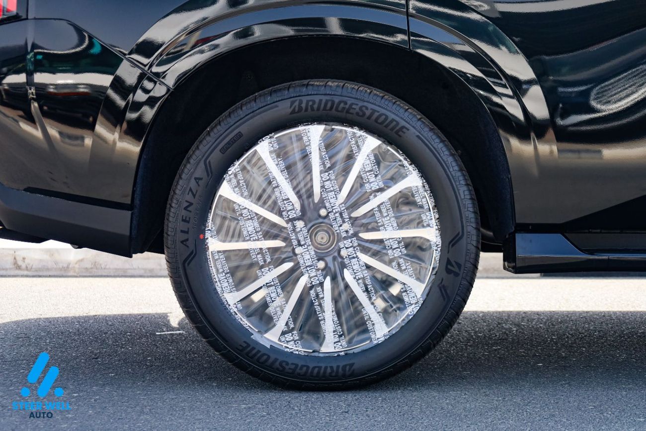 نيسان باترول LE Platinum | GCC Specs | 3.5L Twin-Turbo V6 | AWD | 9AT | 8-Seater | Height Control | Red Interior