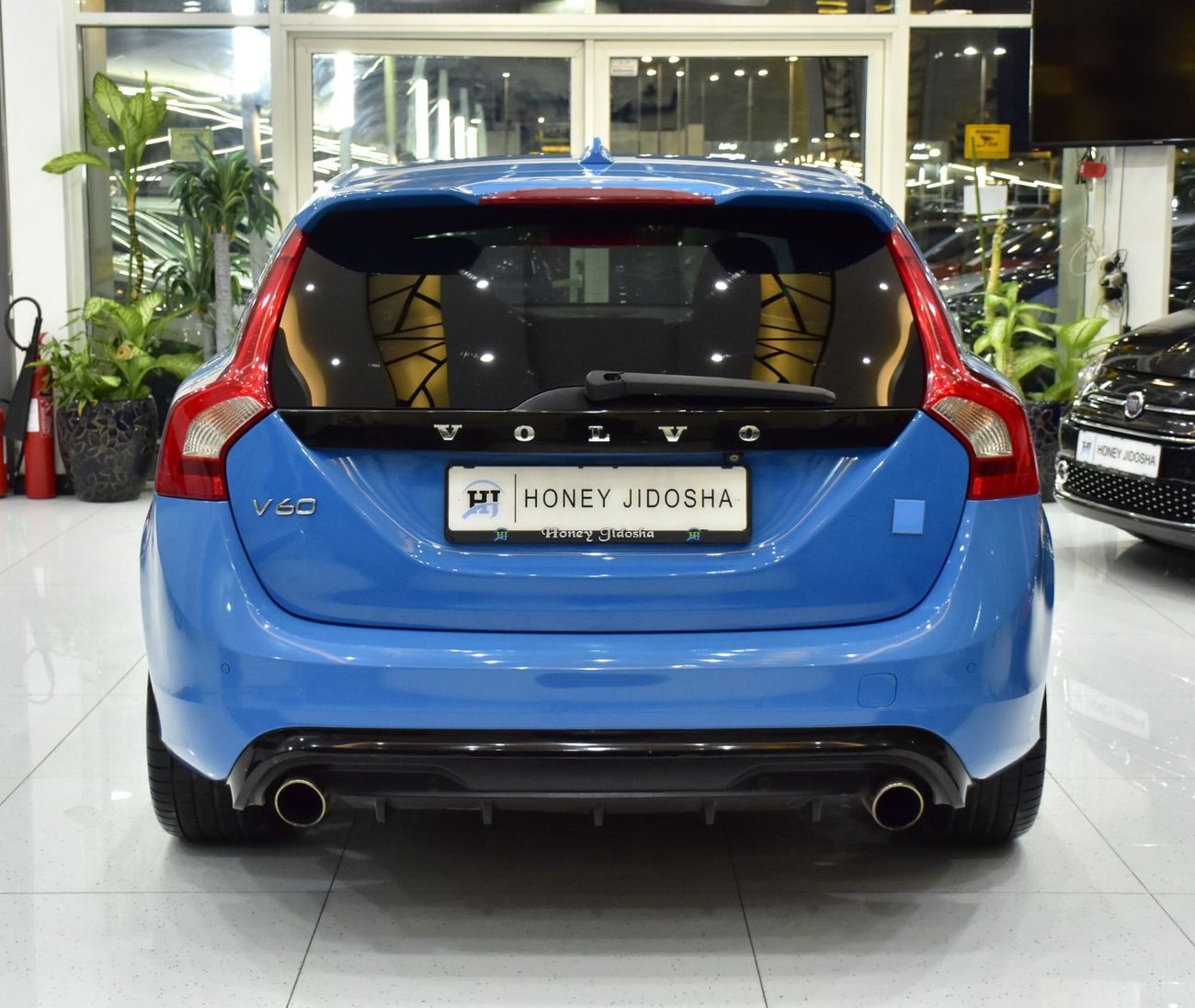 Volvo V60 POLESTAR EXCELLENT DEAL for our Volvo V60 Polestar T6 ( 2016 Model ) in Blue Color GCC Specs