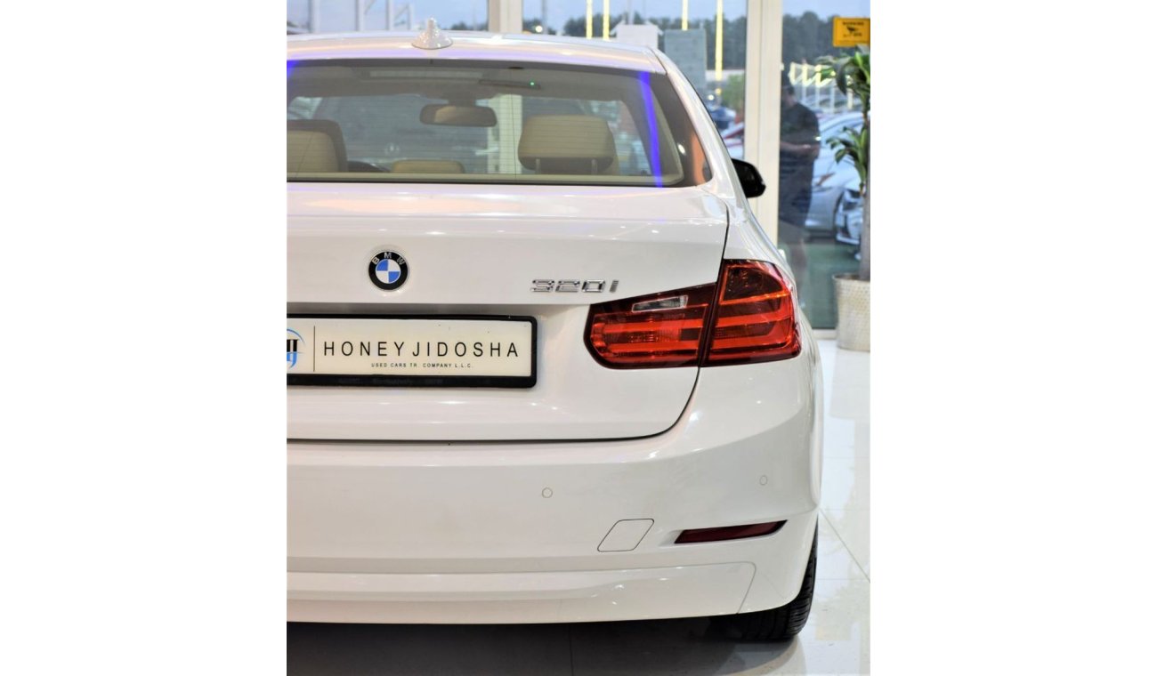 BMW 320i ORIGINAL PAINT ( صبغ وكاله ) BMW 320i 2015 Model!! in White Color! GCC Specs