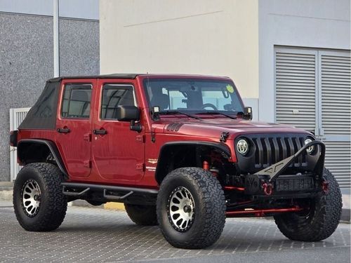 جيب رانجلر Sahara 3.6L A/T JEEP WRANGLER SAHARA GCC 2013 PERFECT CONDITION // 2 KEYS // 4DOORS