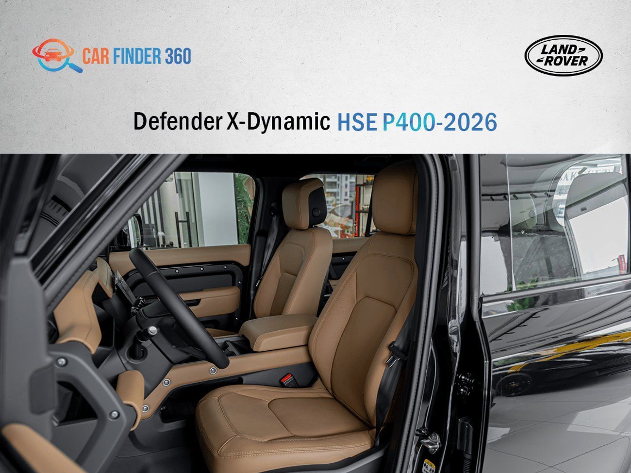 Land Rover Defender Land Rover Defender X-Dynamic HSE P400  -  2026 - GCC(Export only)