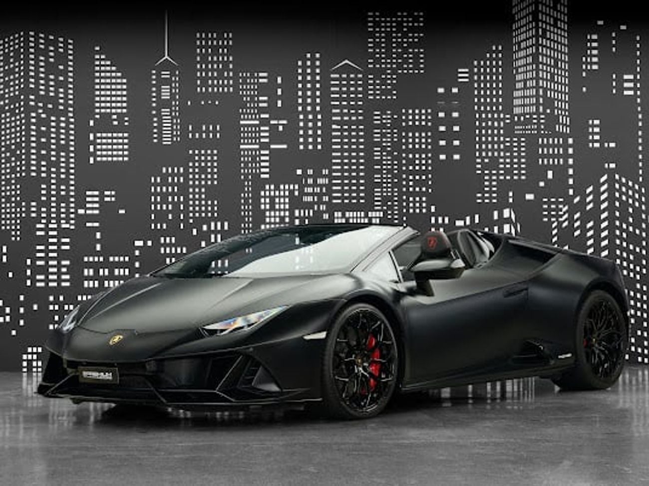 Lamborghini Huracan Evo Spyder LAMBORGHINI | HURACAN EVO SPIDER | AD PERSONAM COLOR BLACK MATTE