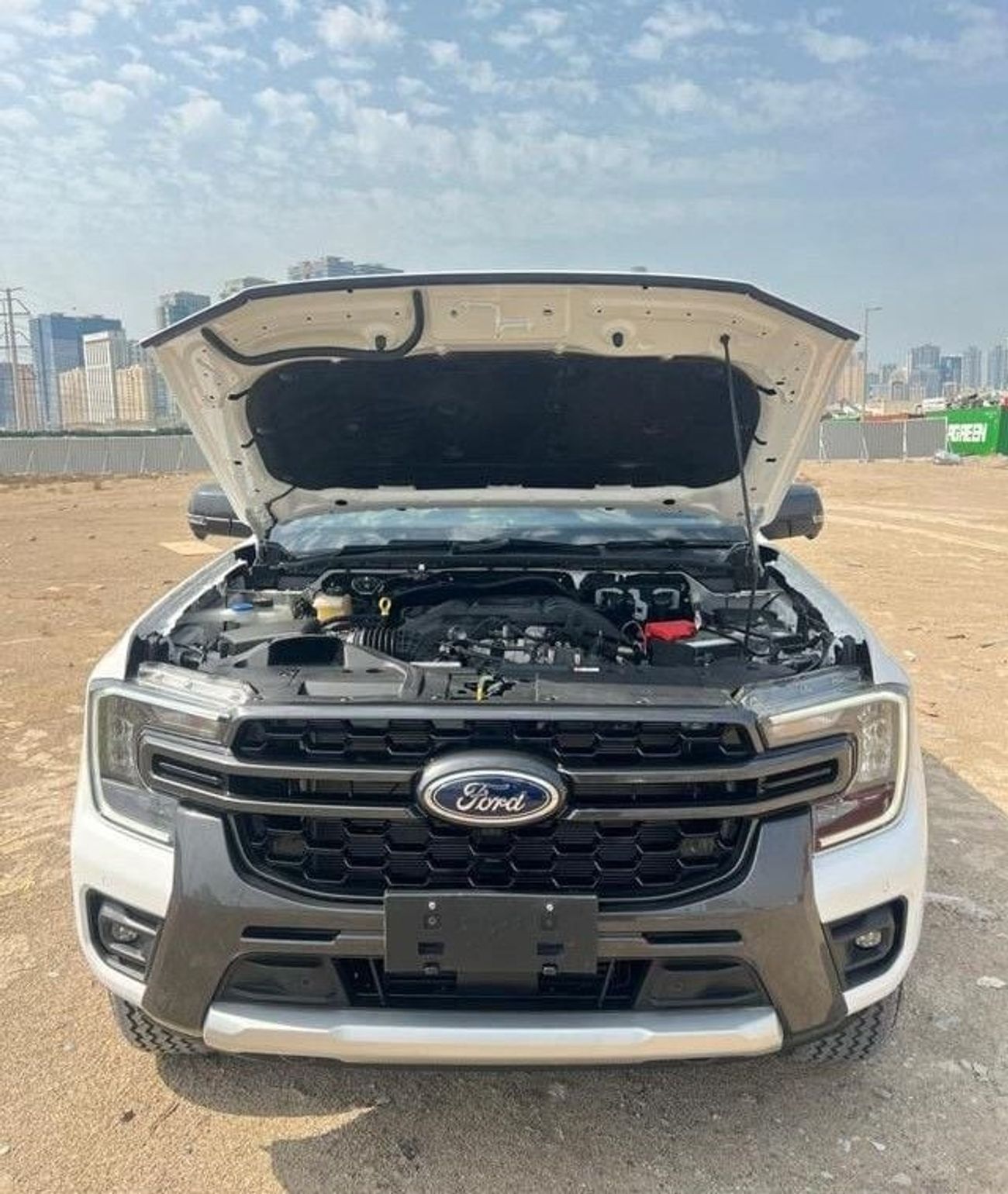 فورد رانجر diesel 3.2 liter right hand drive back camera leather power seats