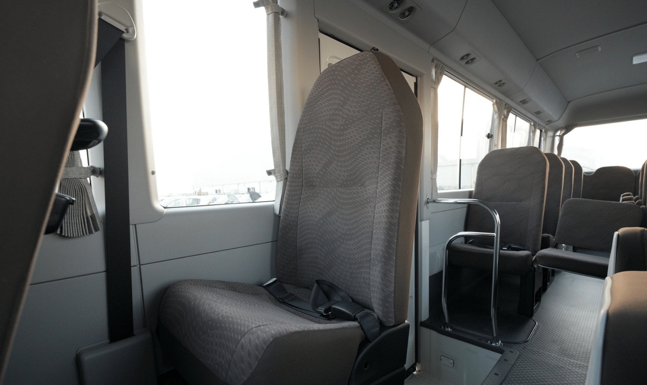 تويوتا كوستر ECTP2M016 –2025 Toyota Coaster - 4.0L Diesel Manual - 30 Seats with Snorkel