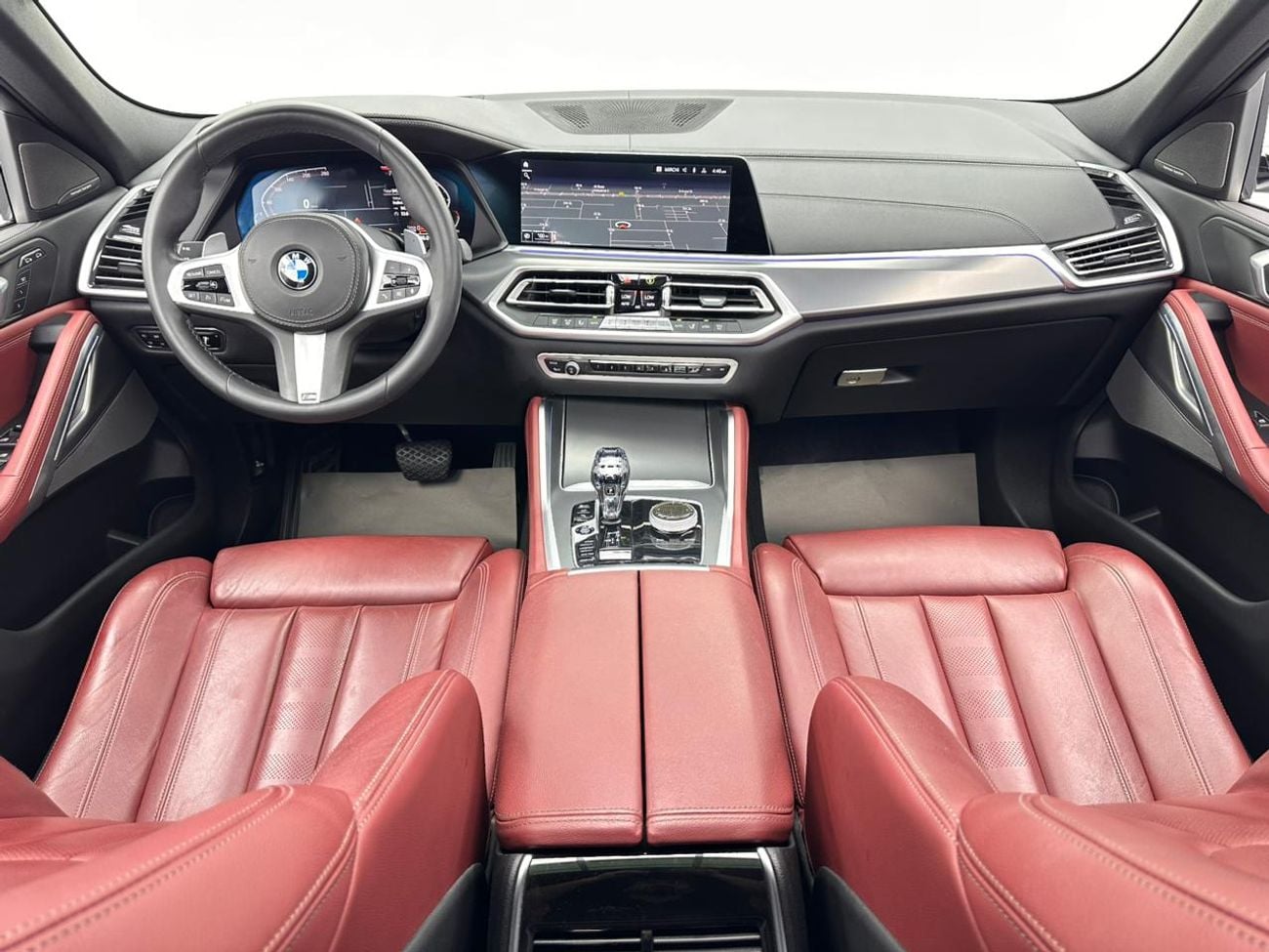 BMW X6 2021 BMW X6 xDrive40i M-Sport, 1 Years Warranty Unlimited Km, BMW Full Service History, GCC