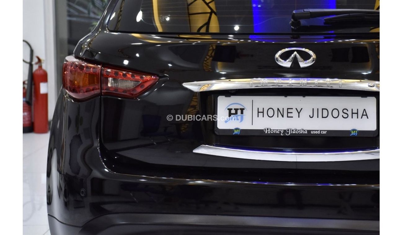 Infiniti QX70 EXCELLENT DEAL for our Infiniti QX70 ( 2014 Model ) in Black Color GCC Specs