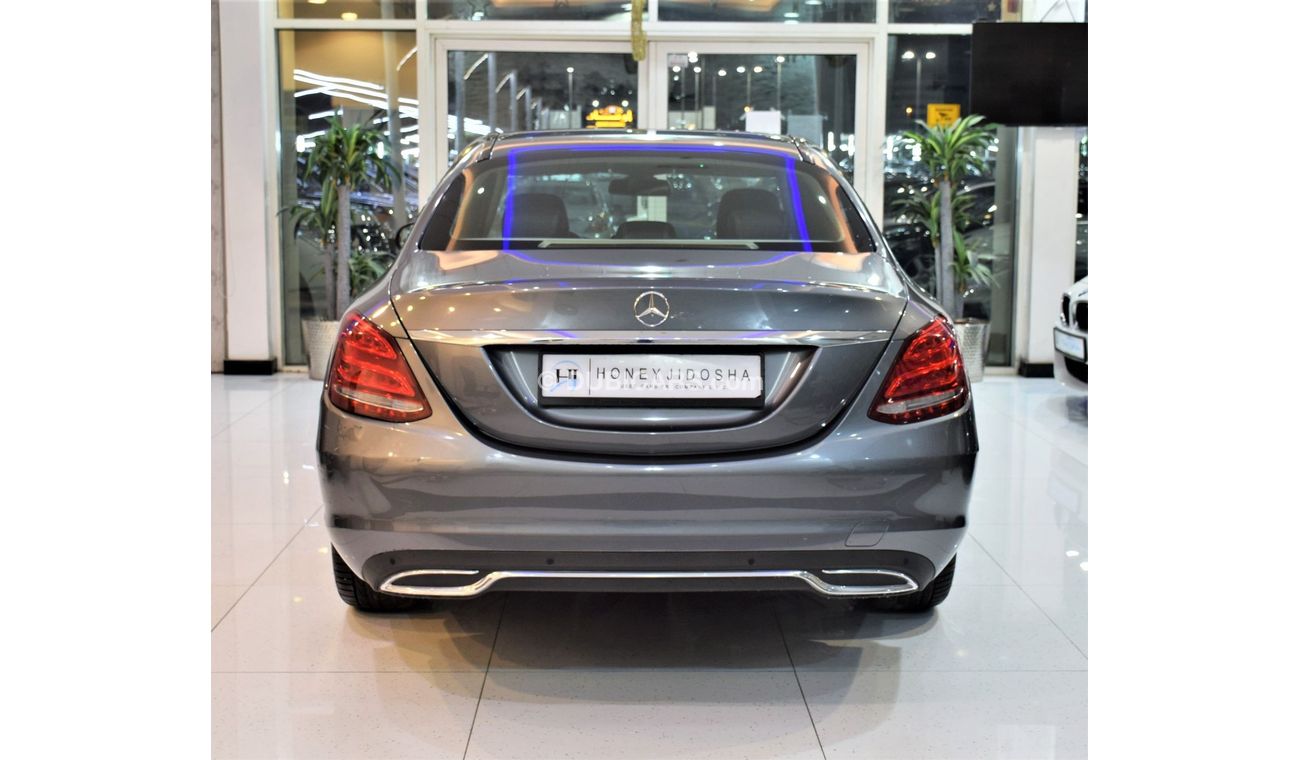 Mercedes-Benz C 180 1.6L Mercedes Benz C180 ( 2017 Model! ) in Grey Color! GCC Specs