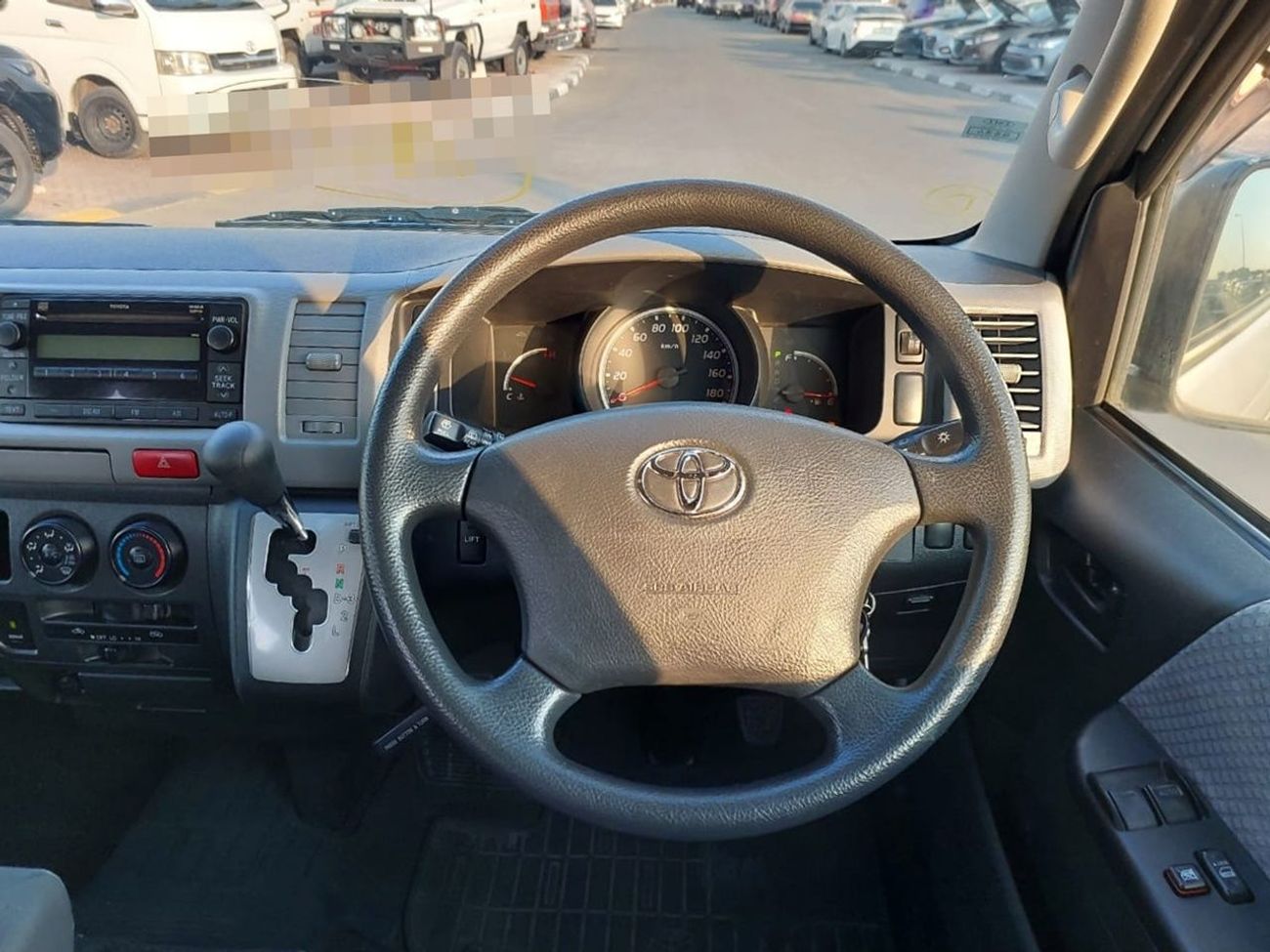 Toyota Hiace TOYOTA HIACE VAN RHD 2011 MODEL 2.7 L PETROL AUTOMATIC(PM08895)