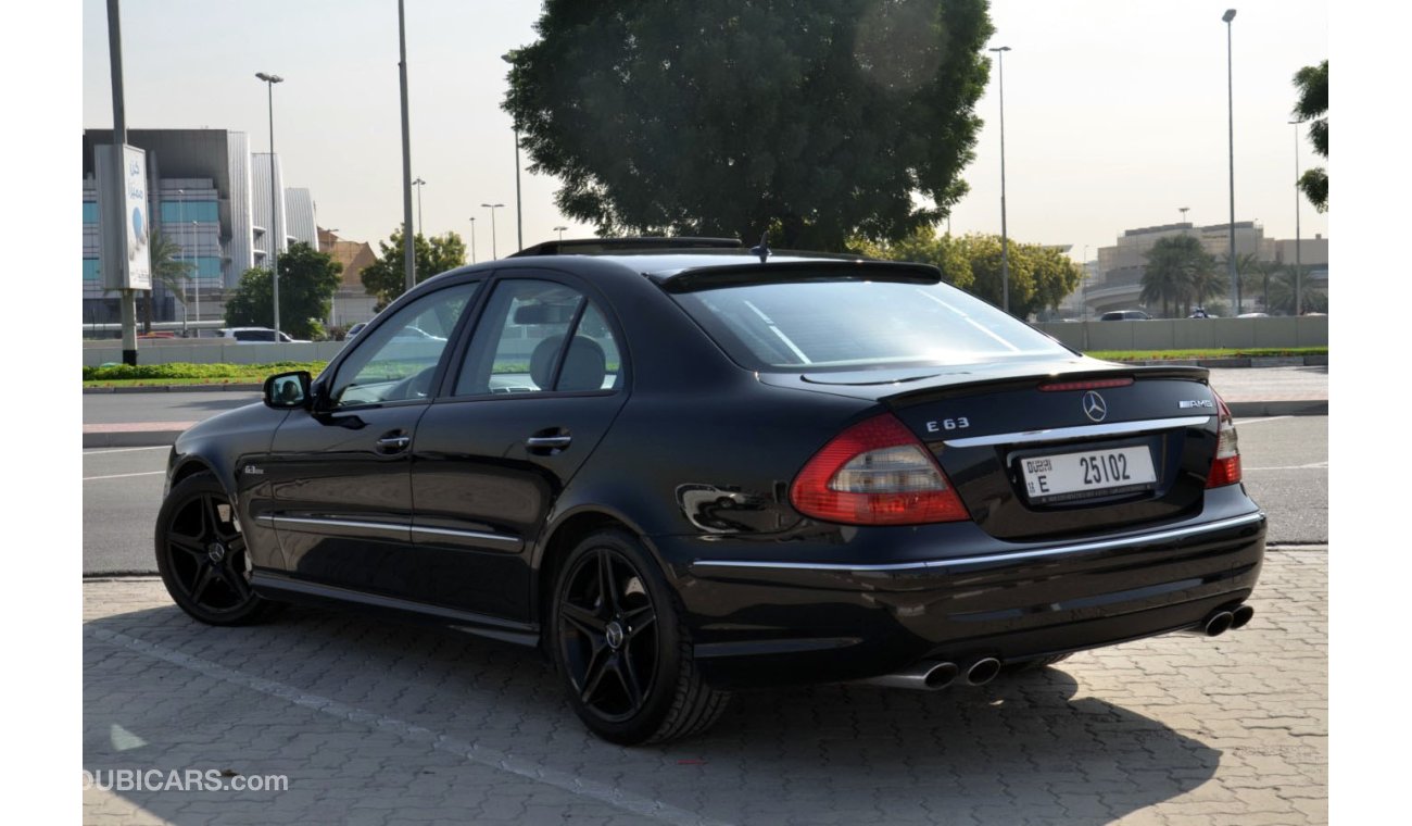 Mercedes-Benz E 63 AMG Full Option in Excellent Condition