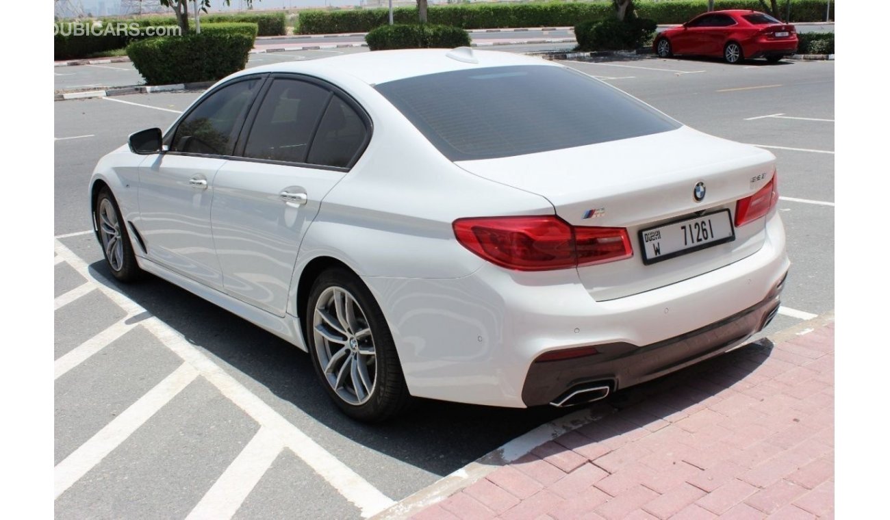 BMW 520i m sport 2018 BMW 520I M Kit, GCC with Full Service History and one year warranty unlimited KM