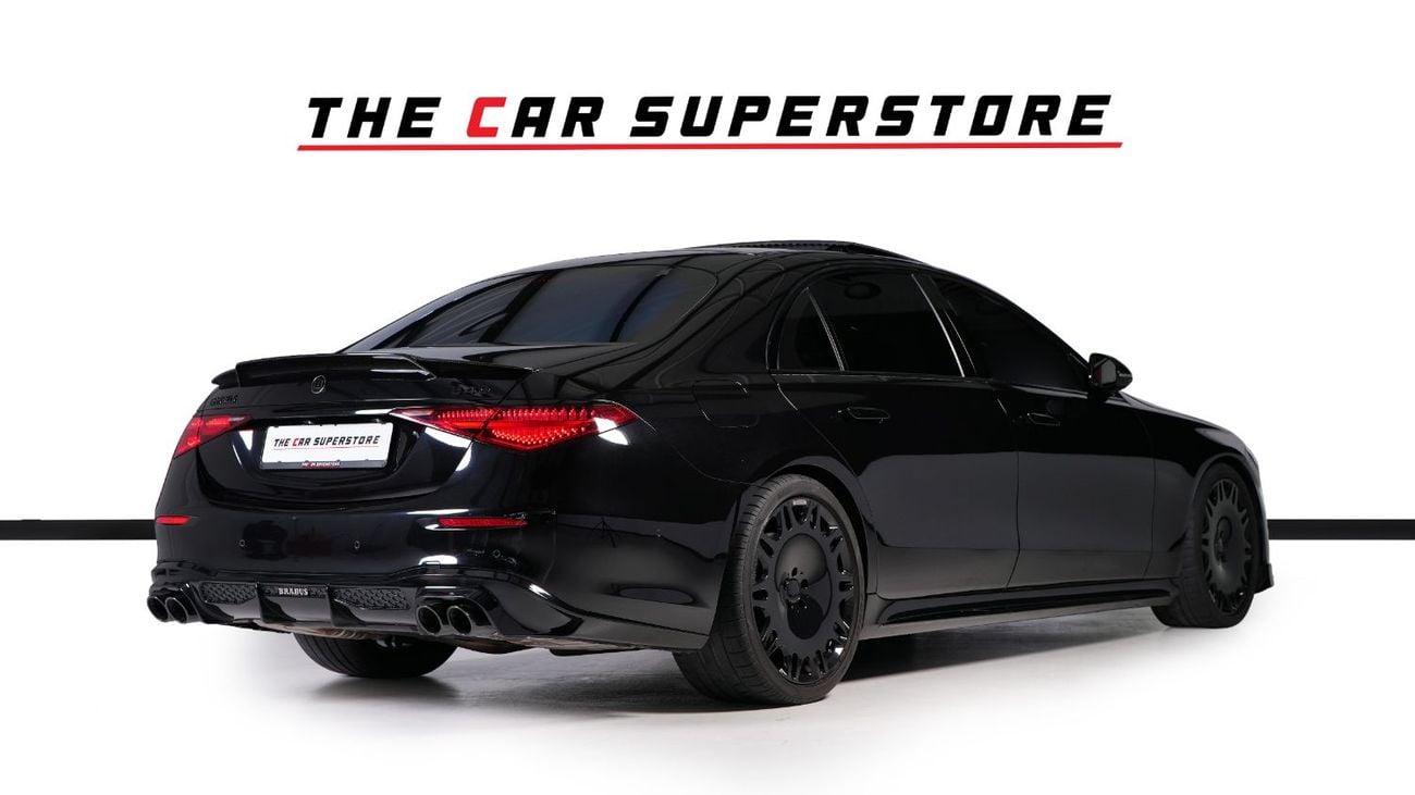 Mercedes-Benz S 580 Maybach Brabus B40 V8 Twin Turbo-21 Inch High Gloss Black Rims