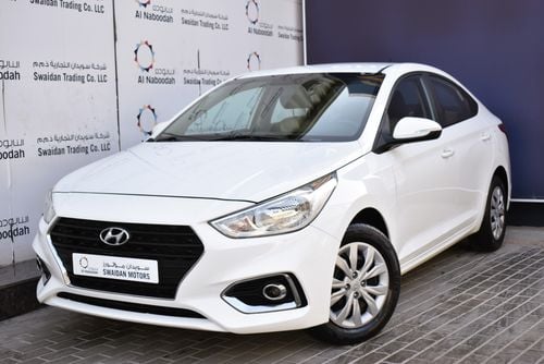 Hyundai Accent AED 589 PM | 1.6L GL SMART GCC DEALER WARRANTY