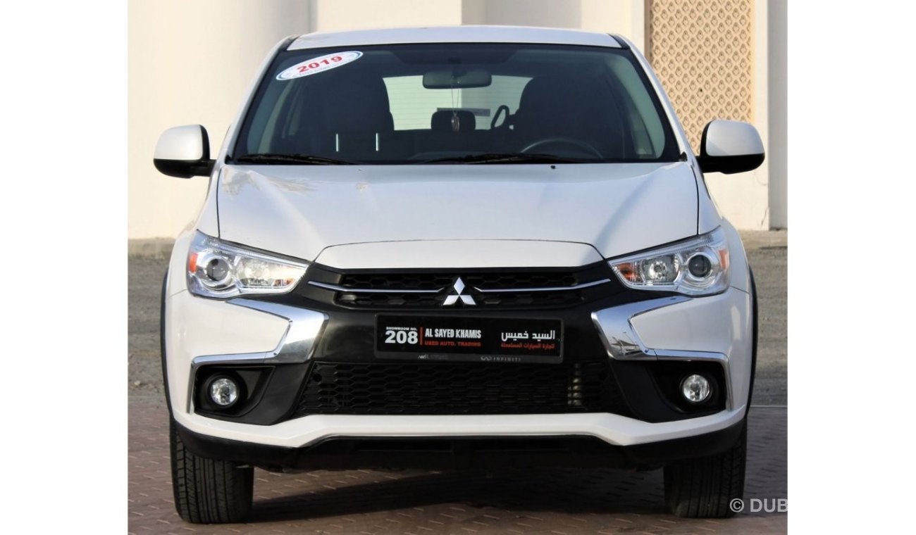 Mitsubishi ASX Mitsubishi ASX 2019 GCC in excellent condition without accidents, very clean from inside and outside