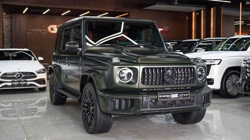 Mercedes-Benz G 63 AMG 2025 MERCEDES AMG G63 - CARBON PACK - DOUBLE NIGHT PACK - SPECIAL COLOR - FULL OPTION