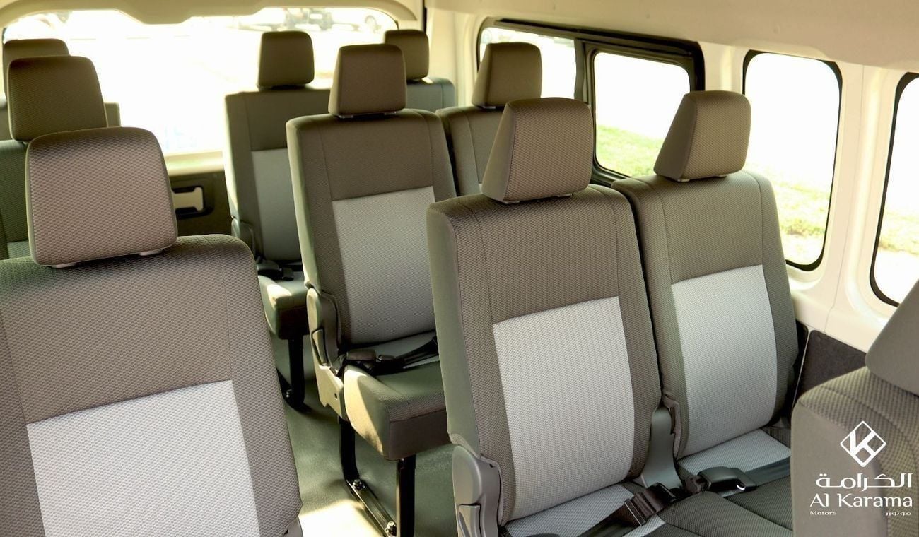 Toyota Hiace 3.5L | Automatic Transmission | 13 Seater | 4 Door | 1 Sliding Door