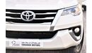 Toyota Fortuner AED 1599 PM | 2.7L EXR 4WD GCC DEALER WARRANTY