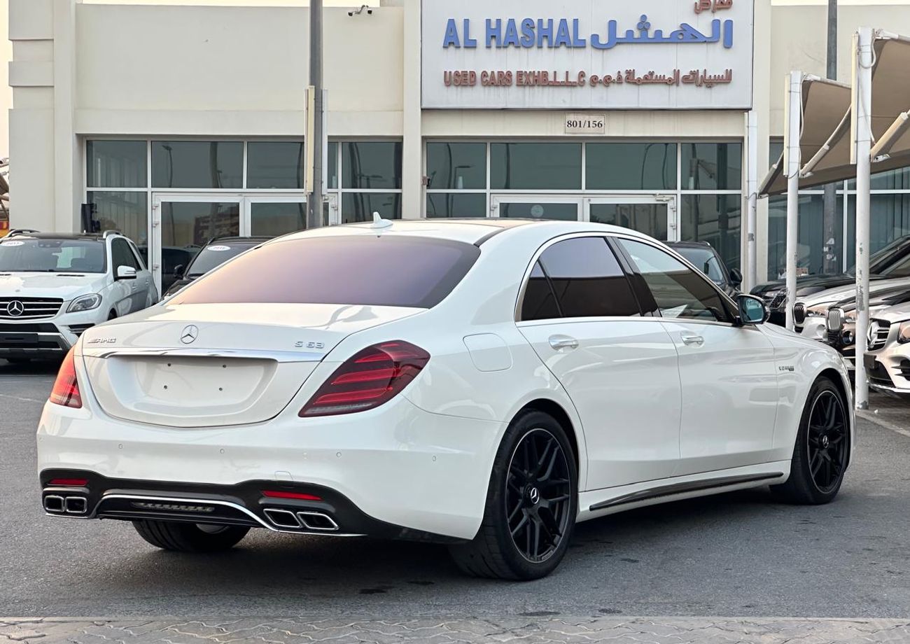 مرسيدس بنز S 63 AMG Mercedes S563 AMG_ 2018_ Gulf _in excellent condition_ no problems
