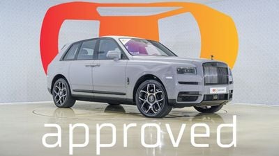 Rolls-Royce Cullinan Cullinan Black Badge | AED 20,519 PM | Warranty & Service August 2026 | GCC