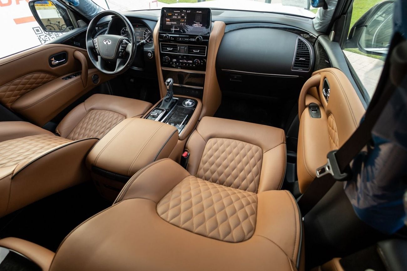 Infiniti QX80 Sensory 8 5.6L 2024 Infiniti QX80 Sensory American Specs | Agency Warranty