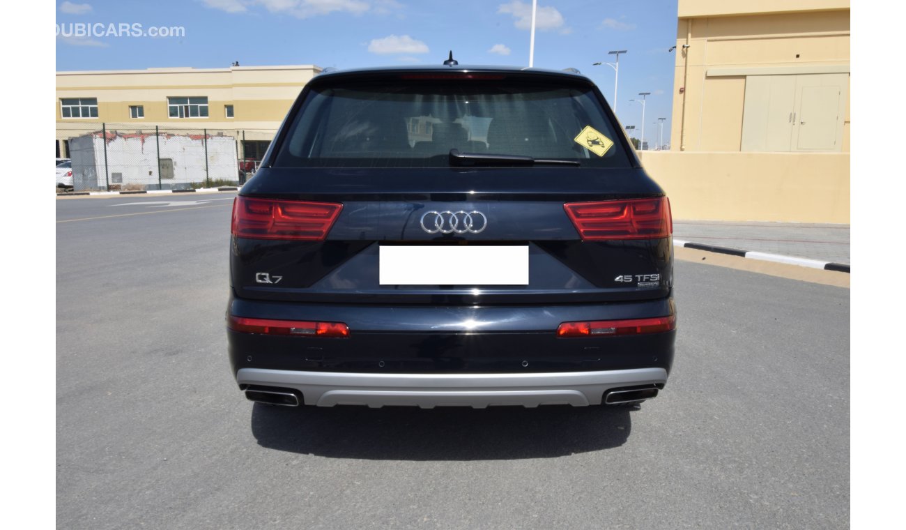 Audi Q7 45 TFSI Quattro 2016 Model GCC Specs