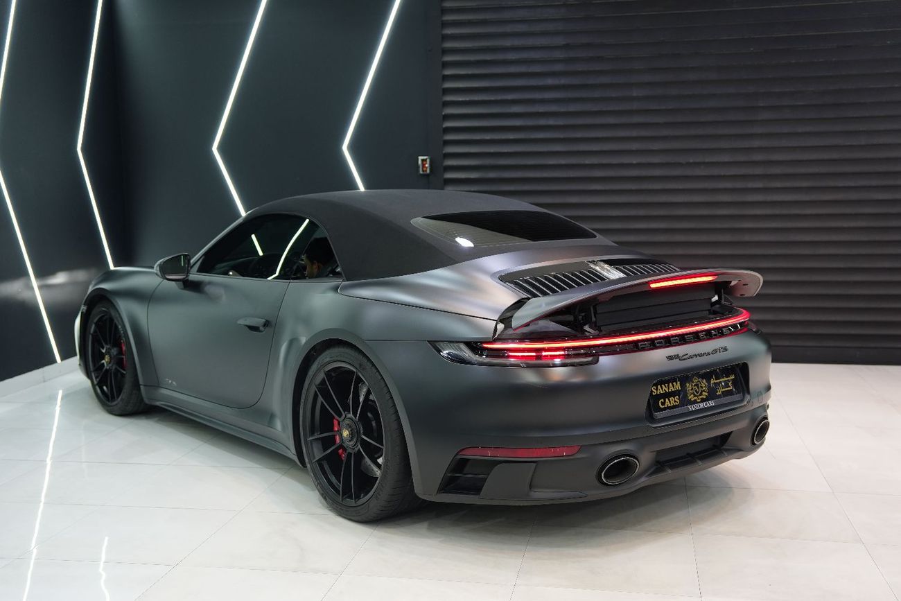 Porsche 911 Carrera GTS 3.0L (450 HP) Convertible Bose Audio, Sport Chrono Package, Al Nabooda Warranty!!
