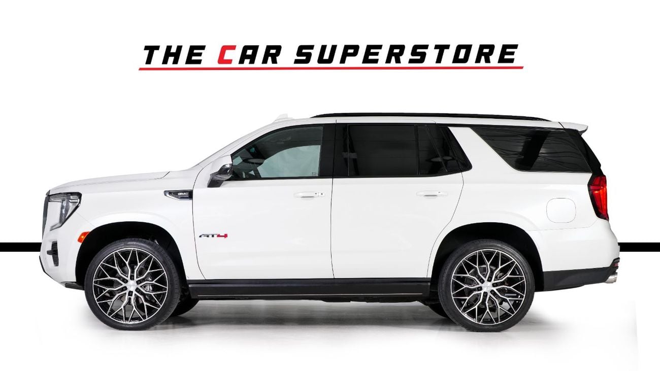 جي أم سي يوكون AT4- GCC-Al Ghandi warranty till 14/07/2026 - Full service history in Agency