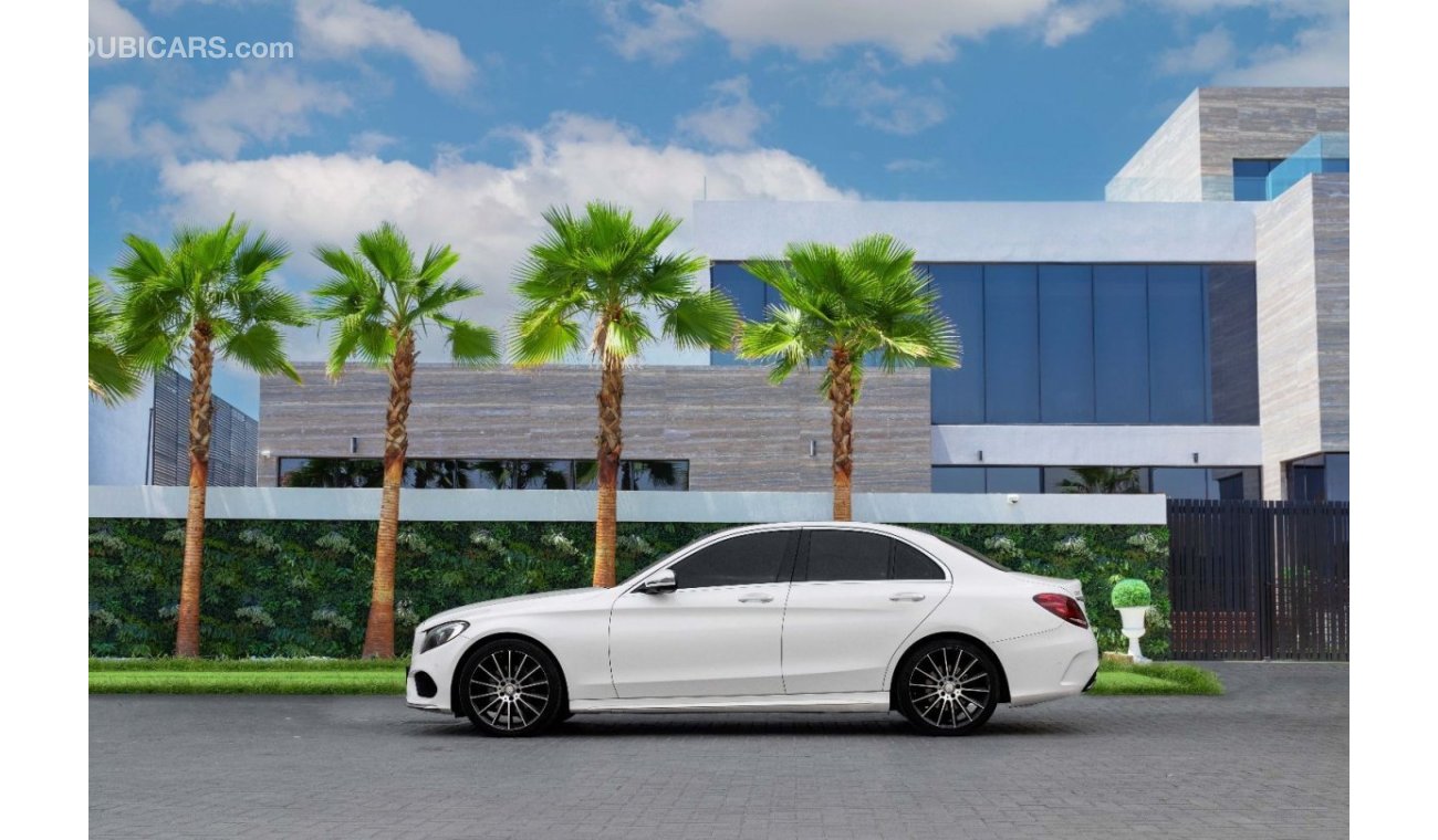 مرسيدس بنز C200 AMG باك AMG | 2,056 P.M  | 0% Downpayment | Under Warranty!