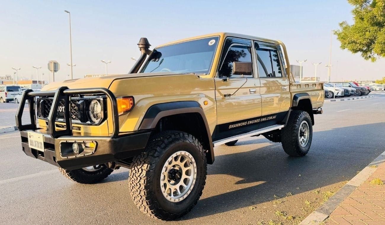 Toyota Land Cruiser Pick Up DOUBLE CABIN | 4.5L DIESEL ENGINE | MANUAL TRANSMISSION | RHD | AIR SNORKEL