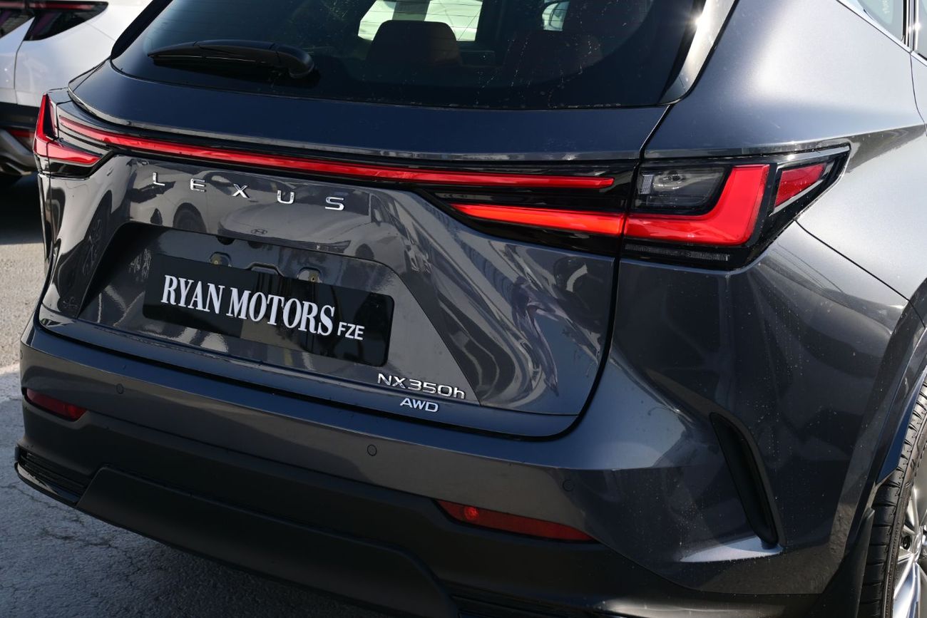 Lexus NX350h Lexus NX350h Platinum 2.5L Hybrid AWD Color: White Model: 2025