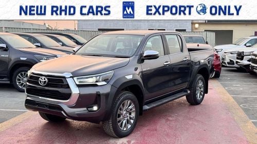 تويوتا هيلوكس 2025 TOYOTA RIGHT HAND DRIVE HILUX TOP-LINE D/CAB 2.8L DIESEL BRAND NEW 0KM