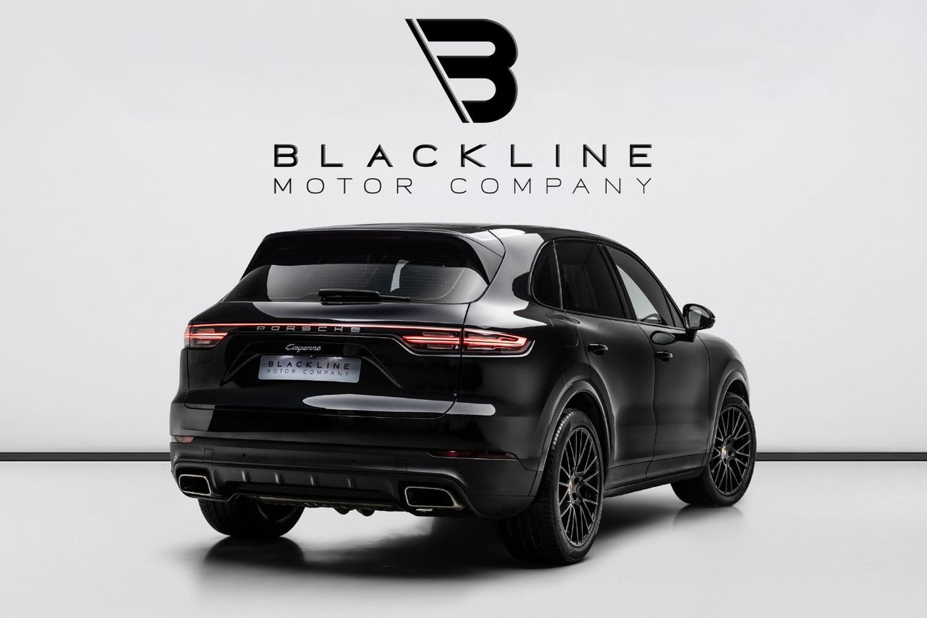 Porsche Cayenne Std 3.0L (340 HP) 2019 Porsche Cayenne SUV, Blackline Warranty, Full Service History, GCC