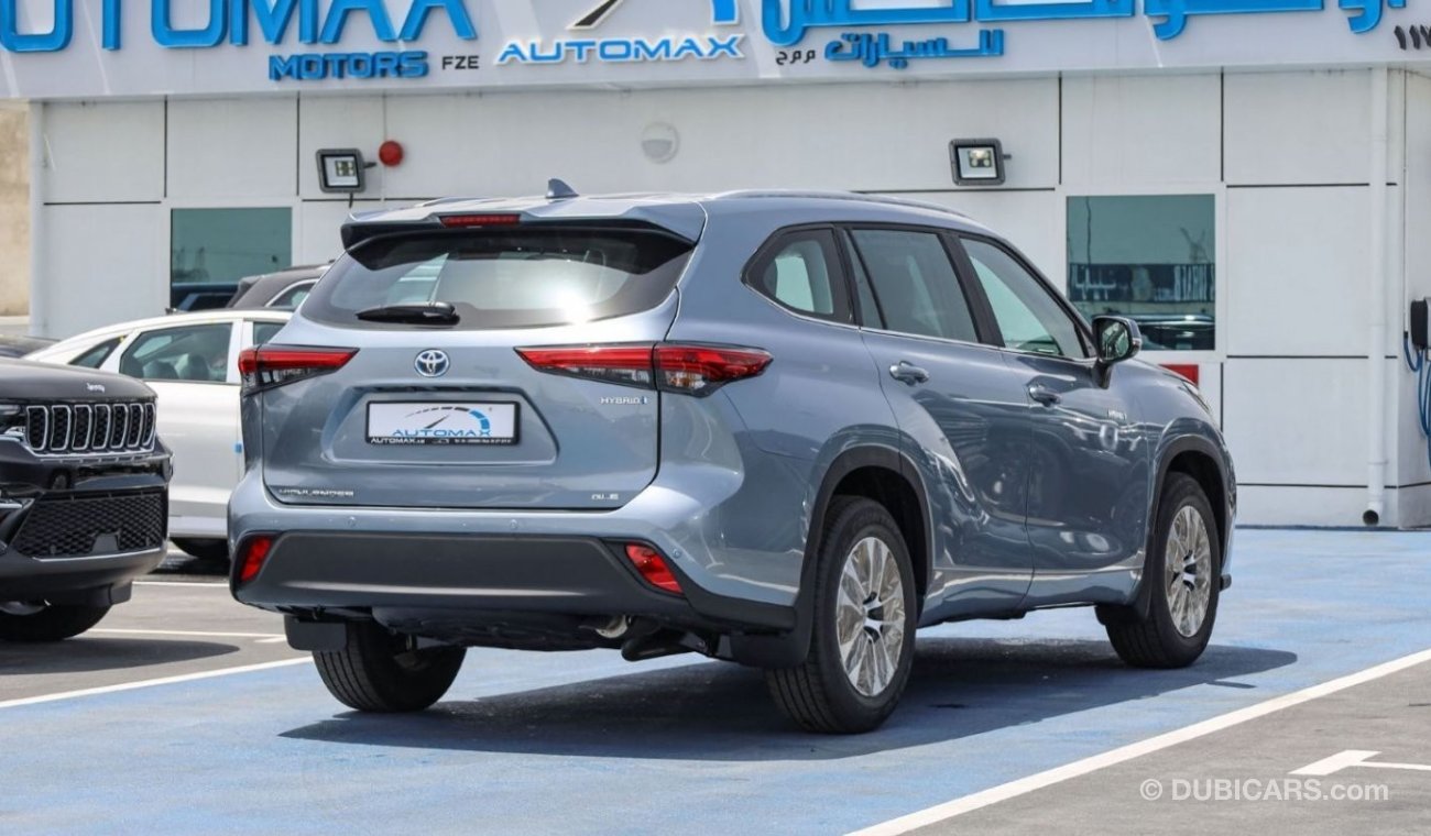 Toyota Highlander GLE Hybrid AWD 2.5L , GCC 2023 , 0Km , (ONLY FOR EXPORT)