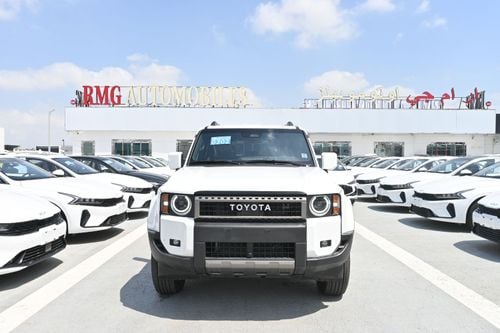 Toyota Prado VXR Toyota LC Prado, i-Force Max 2.4L Turbo L4 Hybrid, Color White Model 2025