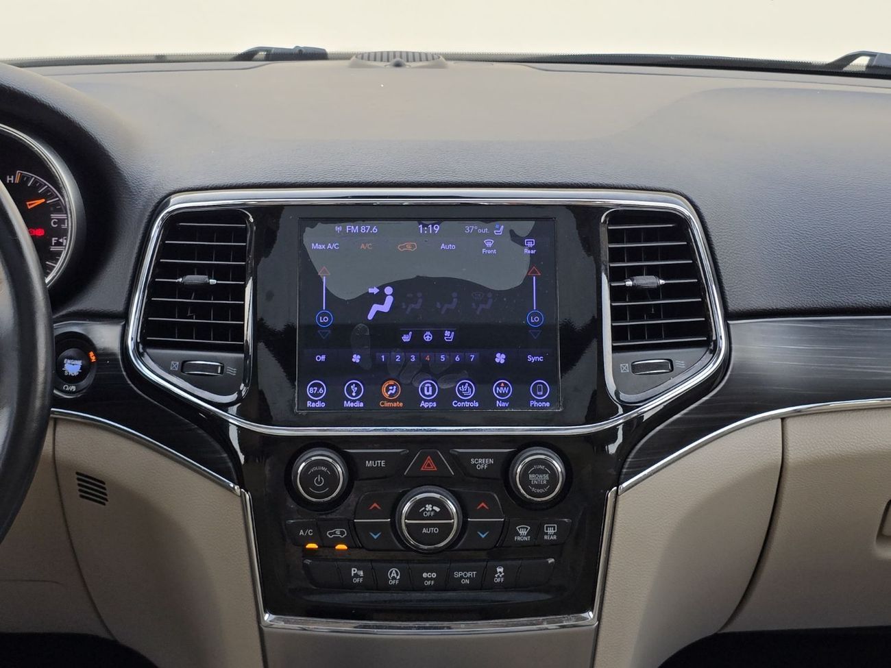 Jeep Grand Cherokee Limited 3.6L JEEP GRAND CHEROKEE 2019 GCC ORGINAL PAINT // FULL OPITION