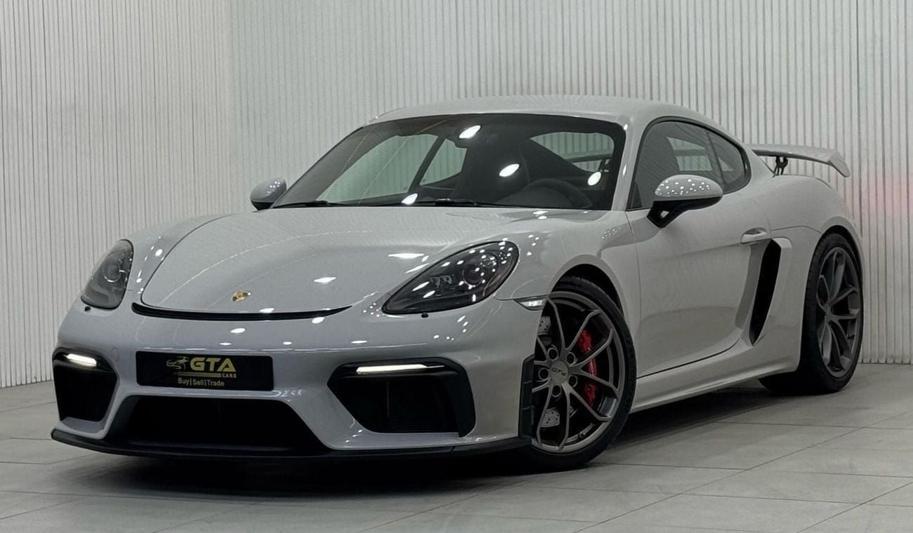 Porsche 718 Cayman GT4 4.0L (420 HP) M/T 2020 Porsche 718 GT4, 2026 Porsche Warranty, Manual Transmission, New Tyres, F