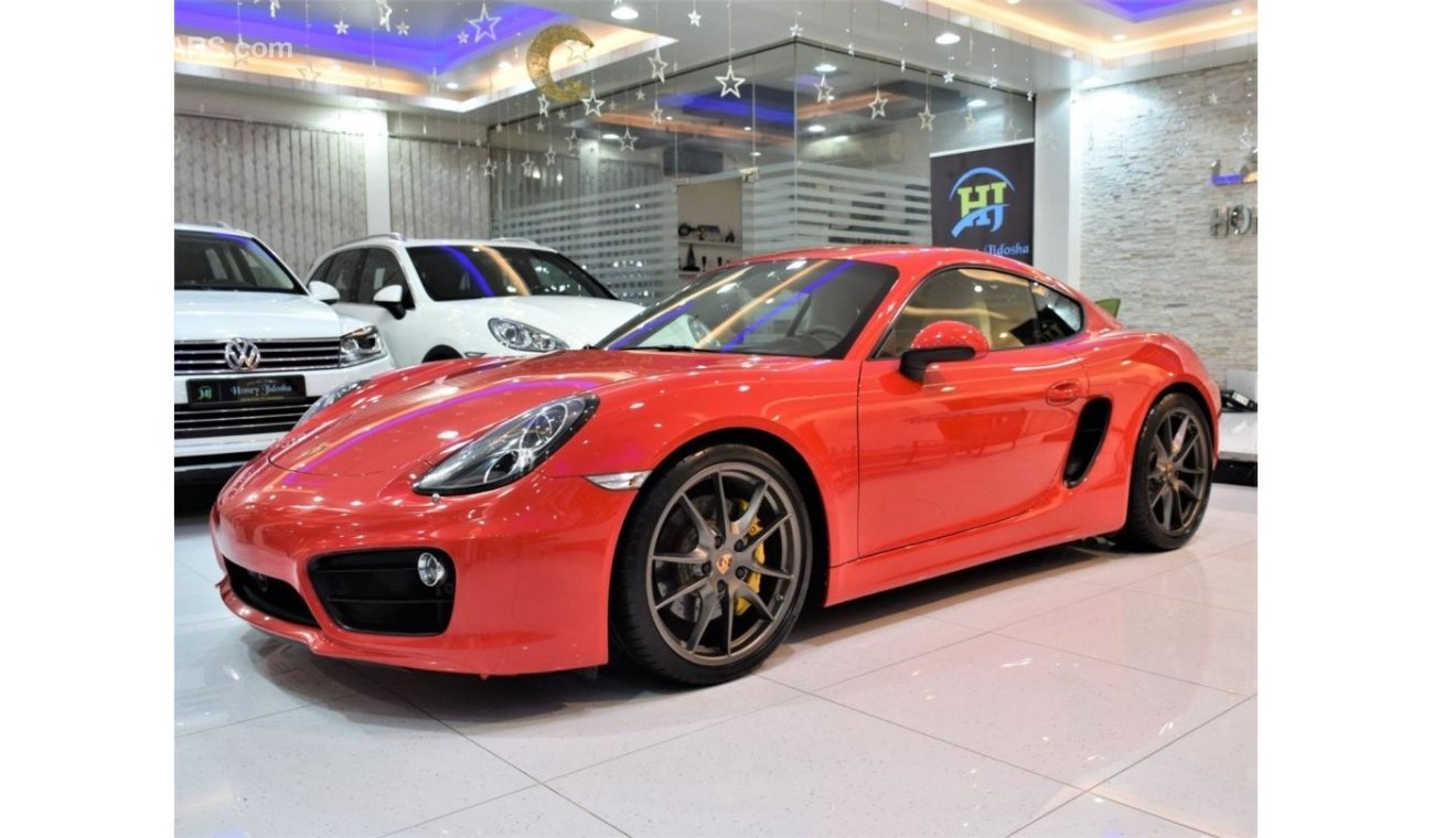 بورش كايمان أس EXCELLENT DEAL for our Porsche CAYMAN S 2014 Model!! in Red Color! GCC Specs