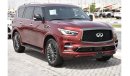 Infiniti QX80 Captain SEATS 7 QX-80 BLACK EDITION WITH PRE-SENSORY PACKAGE  /BRAND NEW / WITH WARRANTY