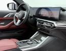 بي أم دبليو M440i xDrive 3.0L 2024 BMW M440i Coupe xDrive ,Agency Warranty+Service Contract+Full Service History , GCC