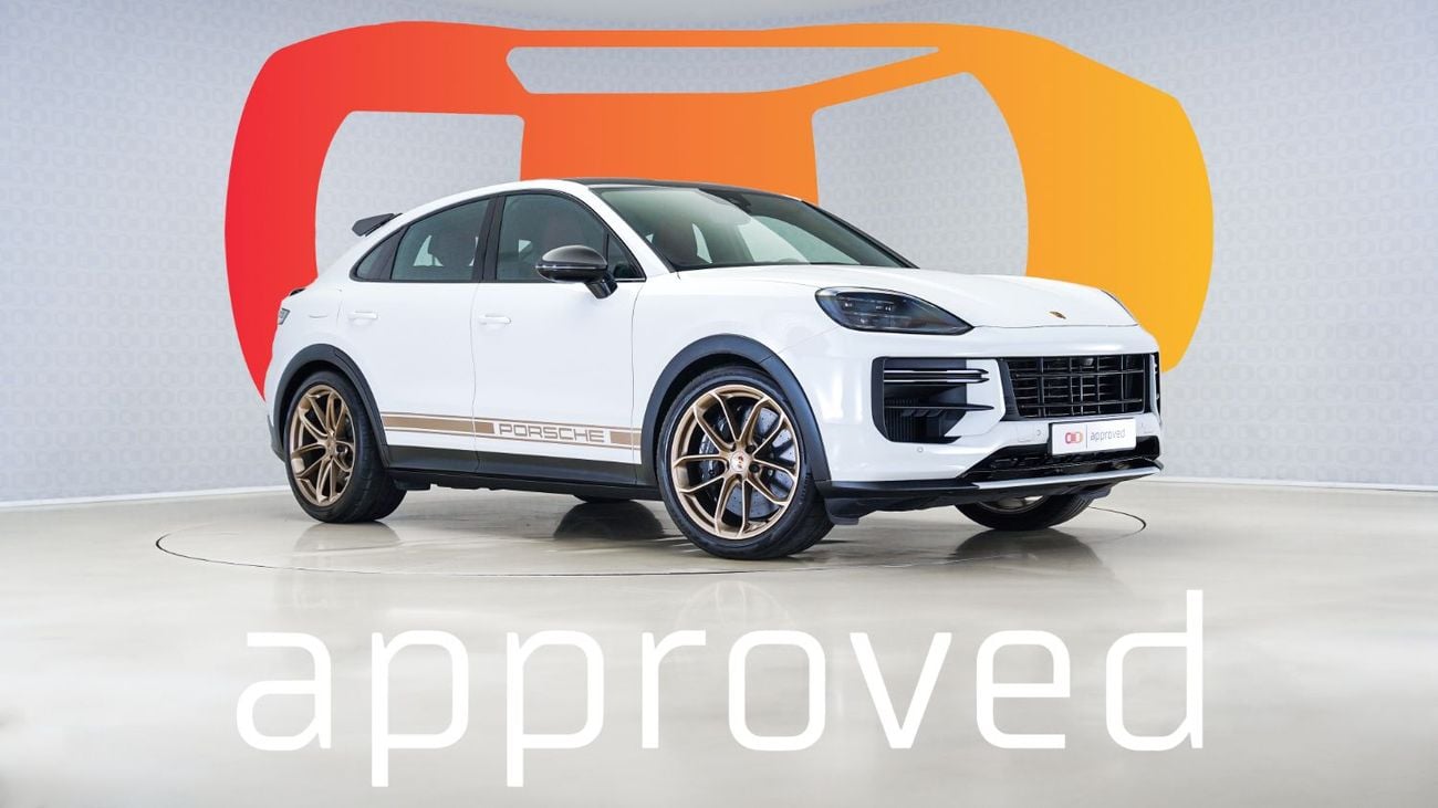 بورش كايان Cayenne Turbo GT | AED 11,220 PM | Warranty  February 2026 | GCC