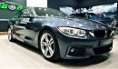 بي أم دبليو 420 SPECIAL OFFER BMW 420I WITH M/// KIT 2017 MODEL GCC CAR IN BEAUTIFUL SHAPE STILL UNDER WARRANTY