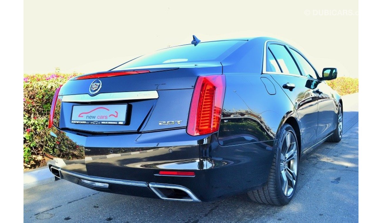 Cadillac CTS - ZERO DOWN PAYMENT - 1,990 AED/MONTHLY - UNDER WARRANTY -FULL SERVICE HISTORY
