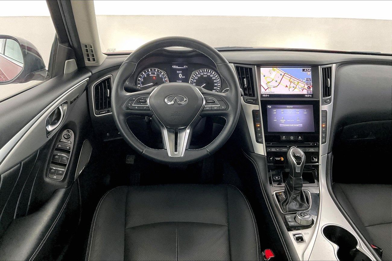 إنفينيتي Q50 Premium / Luxe | شامل الضمان | 0 ﺪﻔﻋﺓ ﺃﻮﻟﻯ