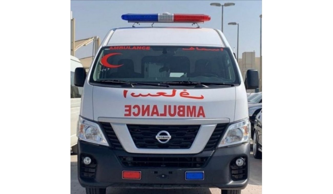 نيسان أورفان لوحة فان  سقف عالي لوحة فان  سقف عالي ambulance 2021 Nissan Urvan Panel Van High Roof (NV350), 5dr V