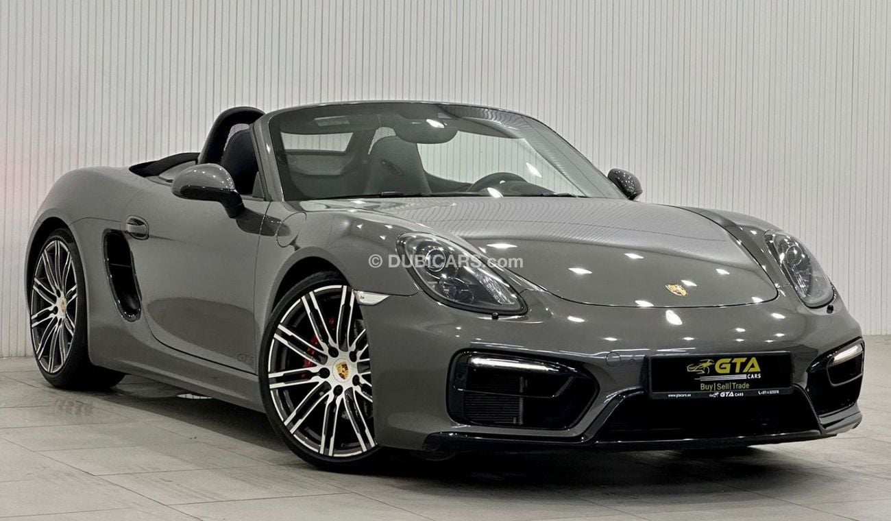 Porsche 718 Boxster 2016 Porsche Boxster GTS, Full Service History, Warranty, GCC