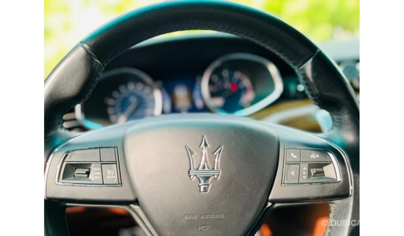 Used Maserati Quattroporte Service History Sunroof GCC