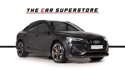 Audi e-tron 95 kWh Quattro SLine-GCC-Al Nabooda Warranty &amp; Service Package Until 11/2027