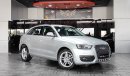 Audi Q3 AED 1600/MONTHLY | 2015 AUDI Q3 35 TFSI QUATTRO | GCC