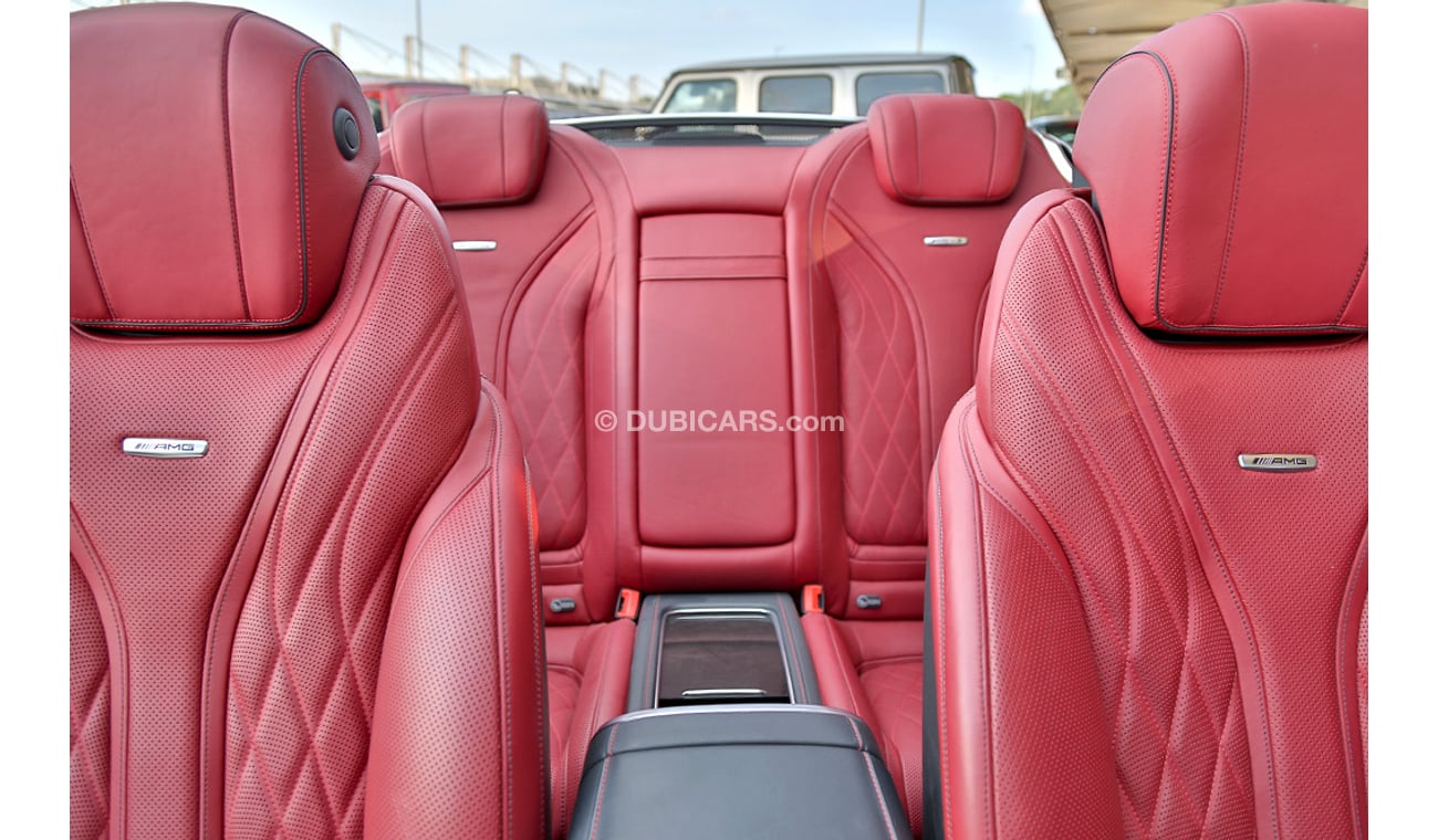 Mercedes-Benz S 63 AMG Convertible 2018