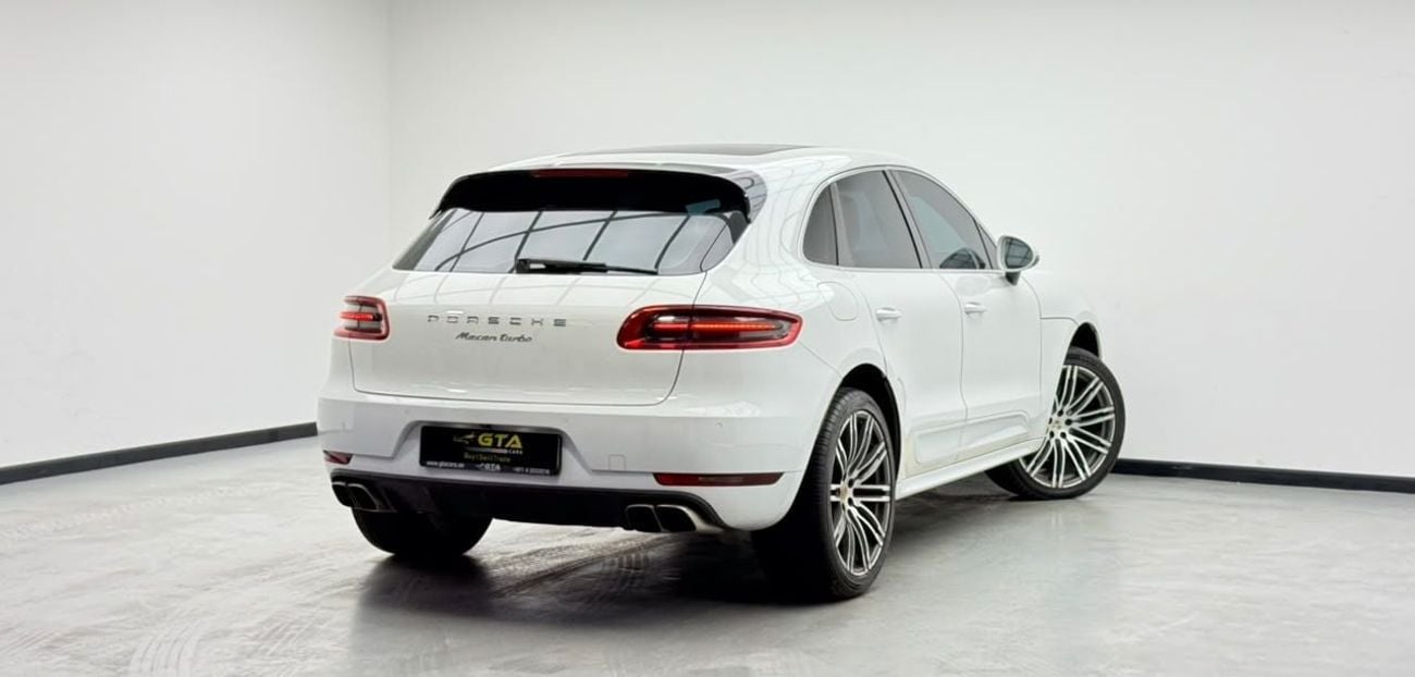بورش ماكان TURBO 2015 Porsche Macan Turbo, Service History, Excellent Condition, GCC Specs.